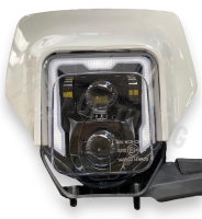 LED Scheinwerfer mit E-Nr. Lampenmaske passend für Husqvarna
