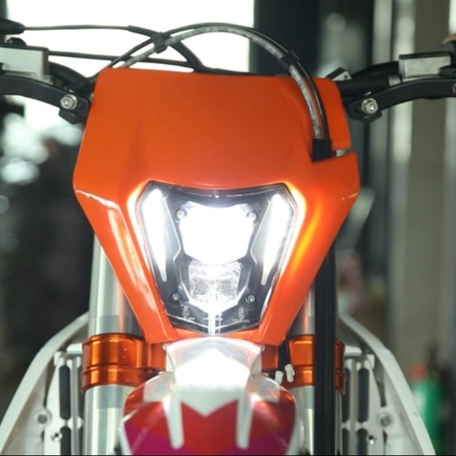 Scheinwerfer / Lichtmaske LED Typ KTM EXC Orange kaufen