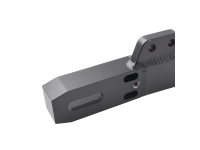CNC Alu Schwinge +30mm für Simson S51 S50 Aluminium Tuning Schwinge Schwarz