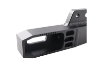 CNC Alu Schwinge +30mm für Simson S51 S50 Aluminium Tuning Schwinge Schwarz