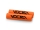 Überzug Bremshebel Kupplungshebel VOCA Racing Moosgummi Orange