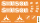 8 teiliges Transparentes S51B Aufkleber Set, Orange Premium Hell
