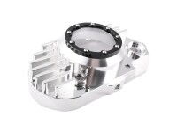 CNC Kupplungsdeckel für Simson S51 SR50 Silber-Schwarz