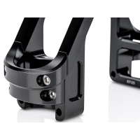 CNC Gabelversteifung mit Teilegutachten Schwarz für Simson S50, S51, S70, S53, S83