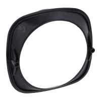 Scheinwerferring mit Schirm, schwarz, Schwalbe KR51/1, KR51/2, SR4-