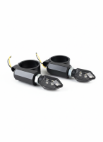 2er SET Blinkerhalter vorn LED Blinker M8 für Simson...