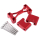 Lenkerklemmung V1 CNC Alu Rot passend f. Simson S50 S51